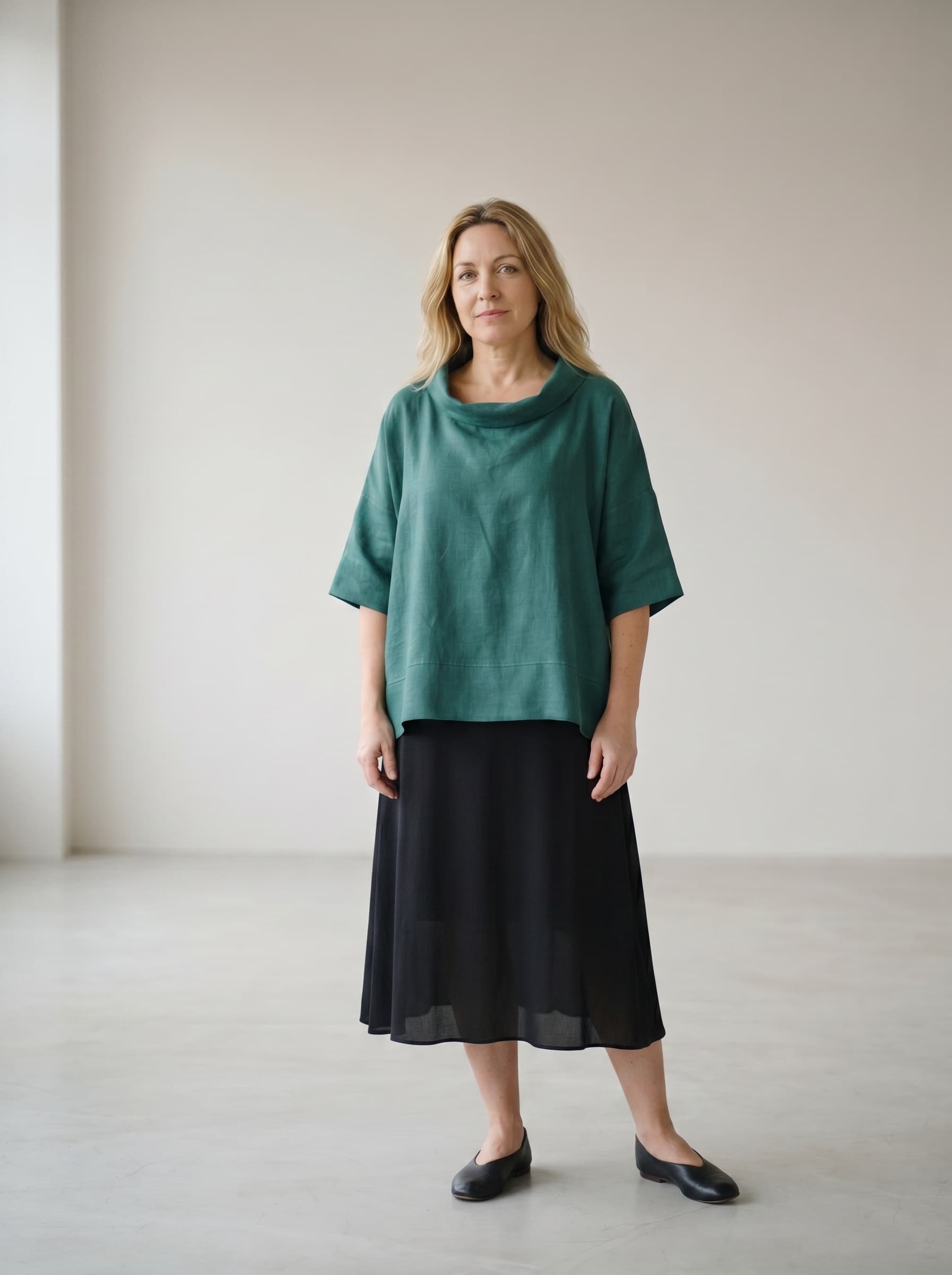 Casacca in Lino Verde — immagine 1