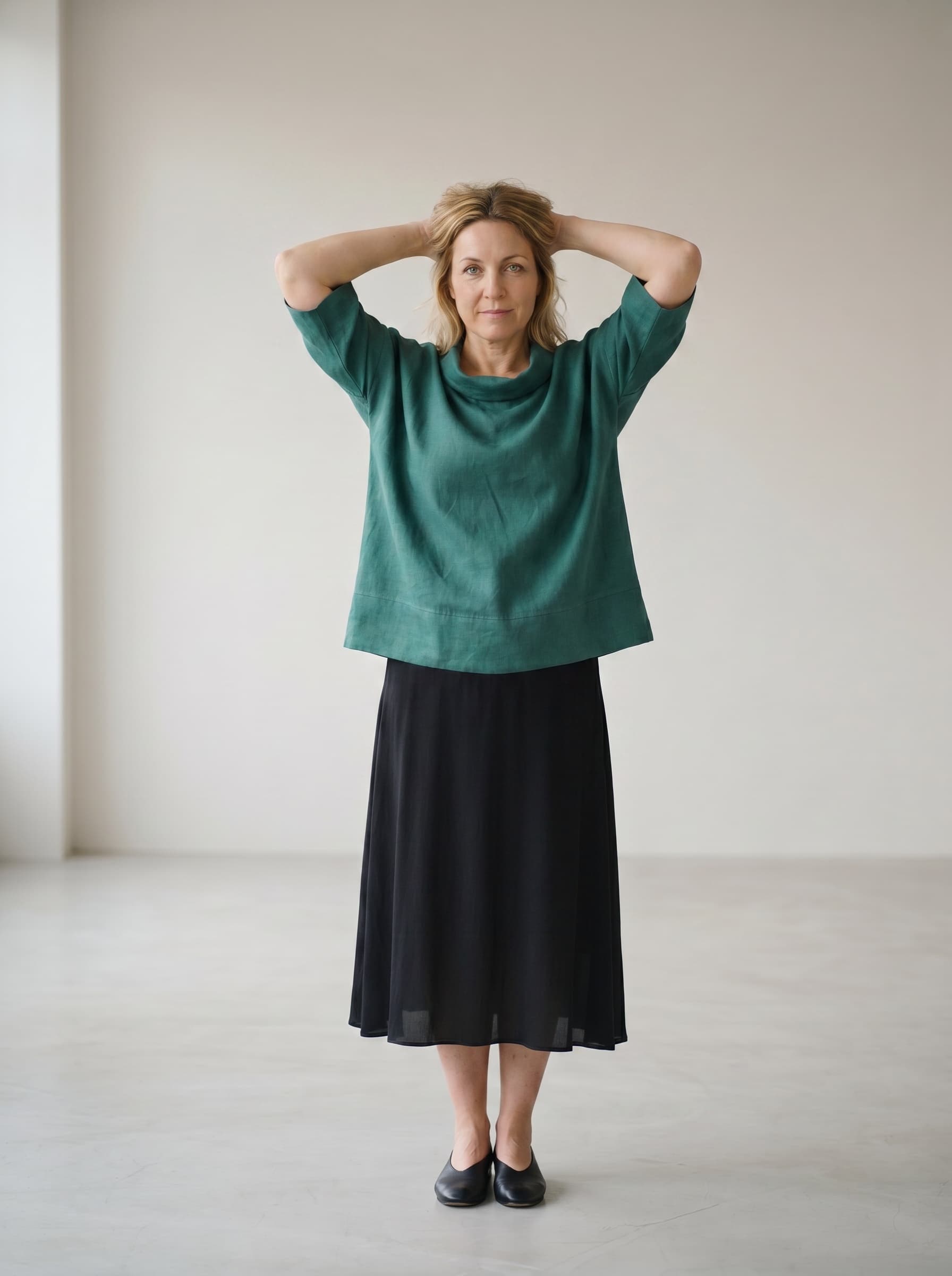 Casacca in Lino Verde — immagine 4