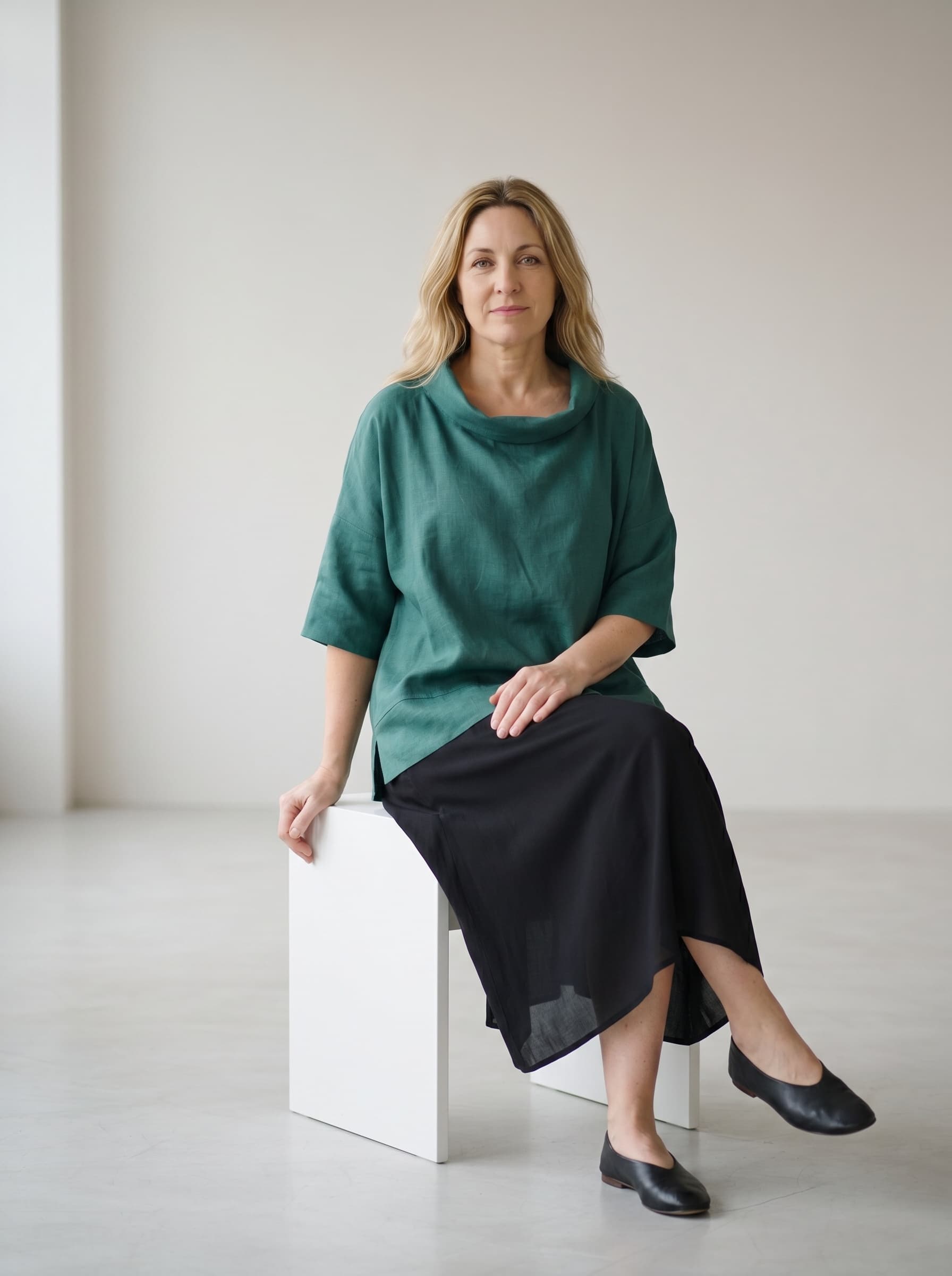Casacca in Lino Verde — immagine 3
