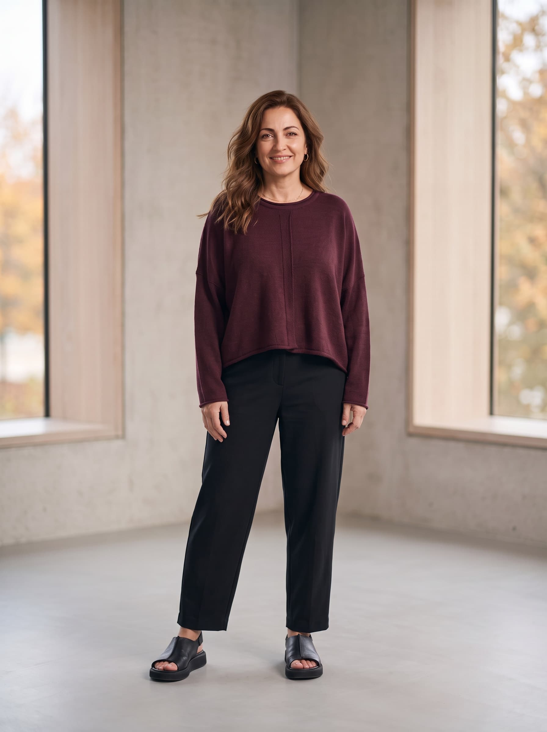 Cardigan Vino — immagine 1
