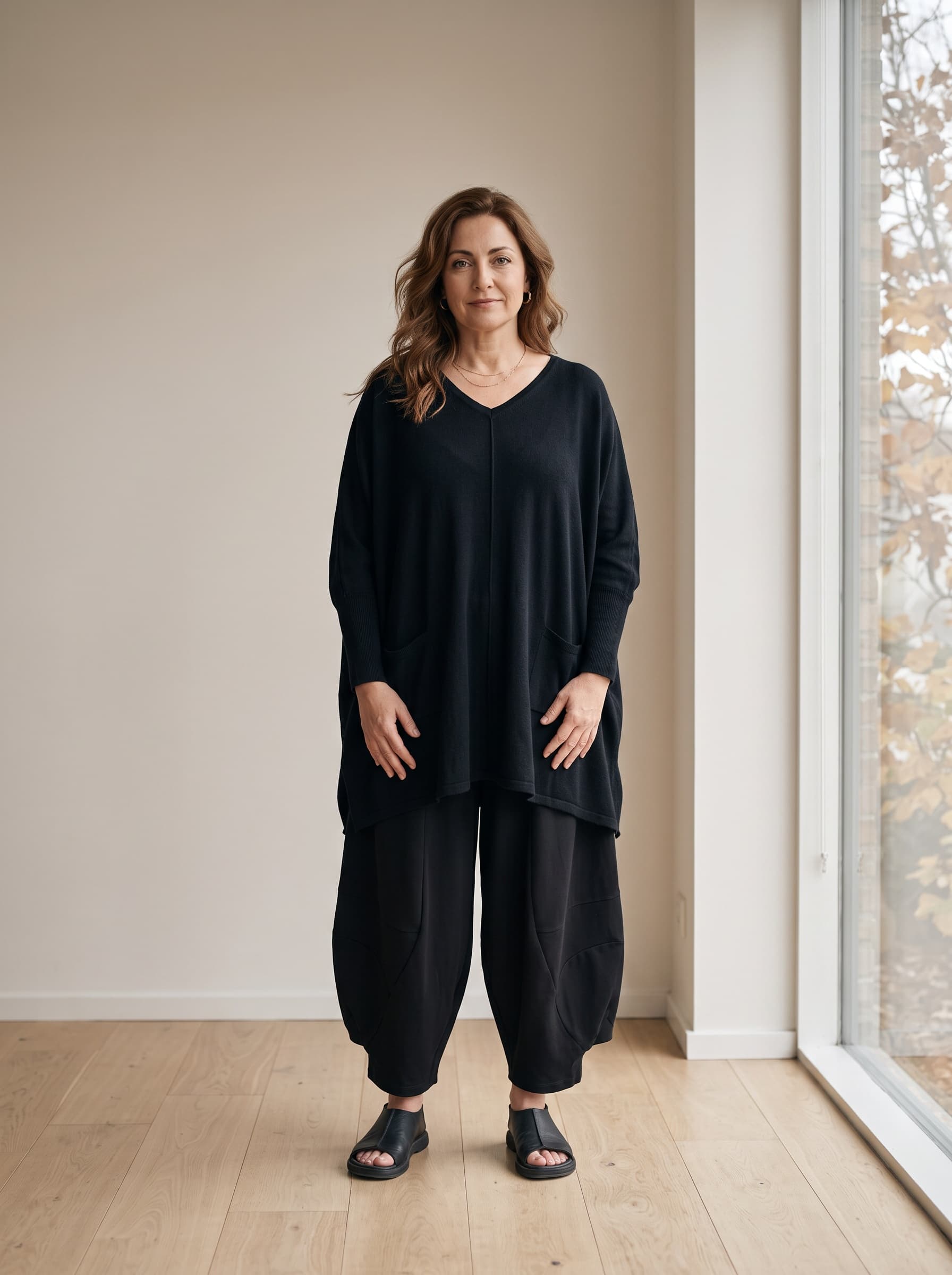 Maglia Over Nero — immagine 1