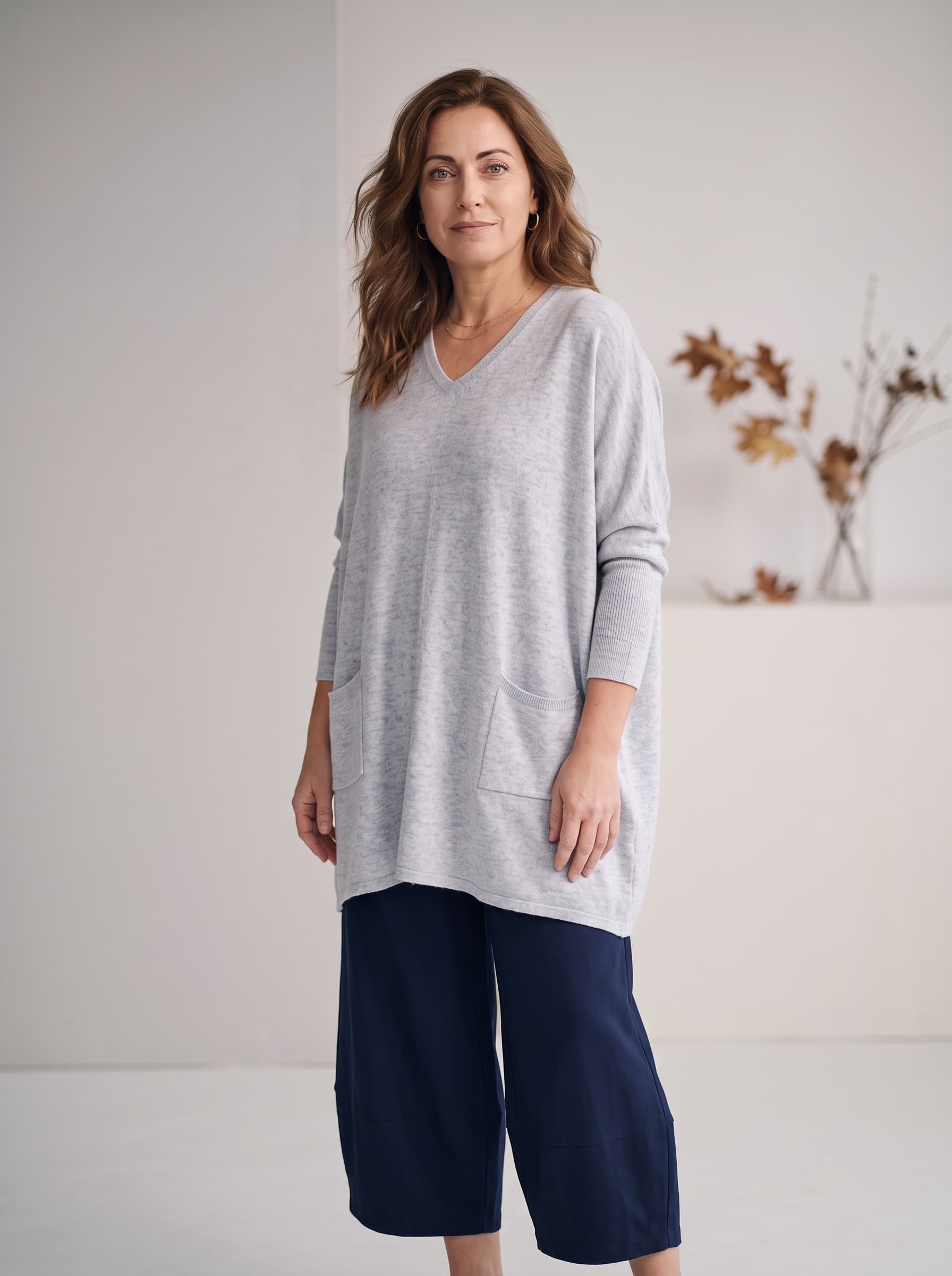 Maglia Over Grigio — immagine 2