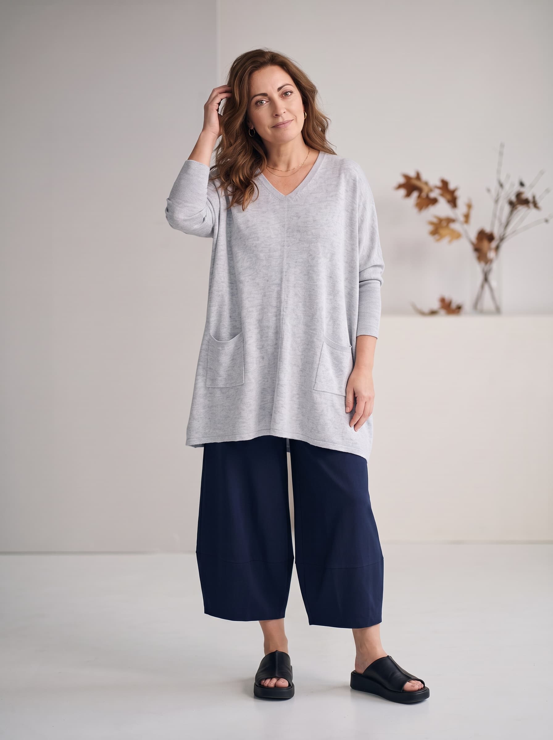 Maglia Over Grigio — immagine 3