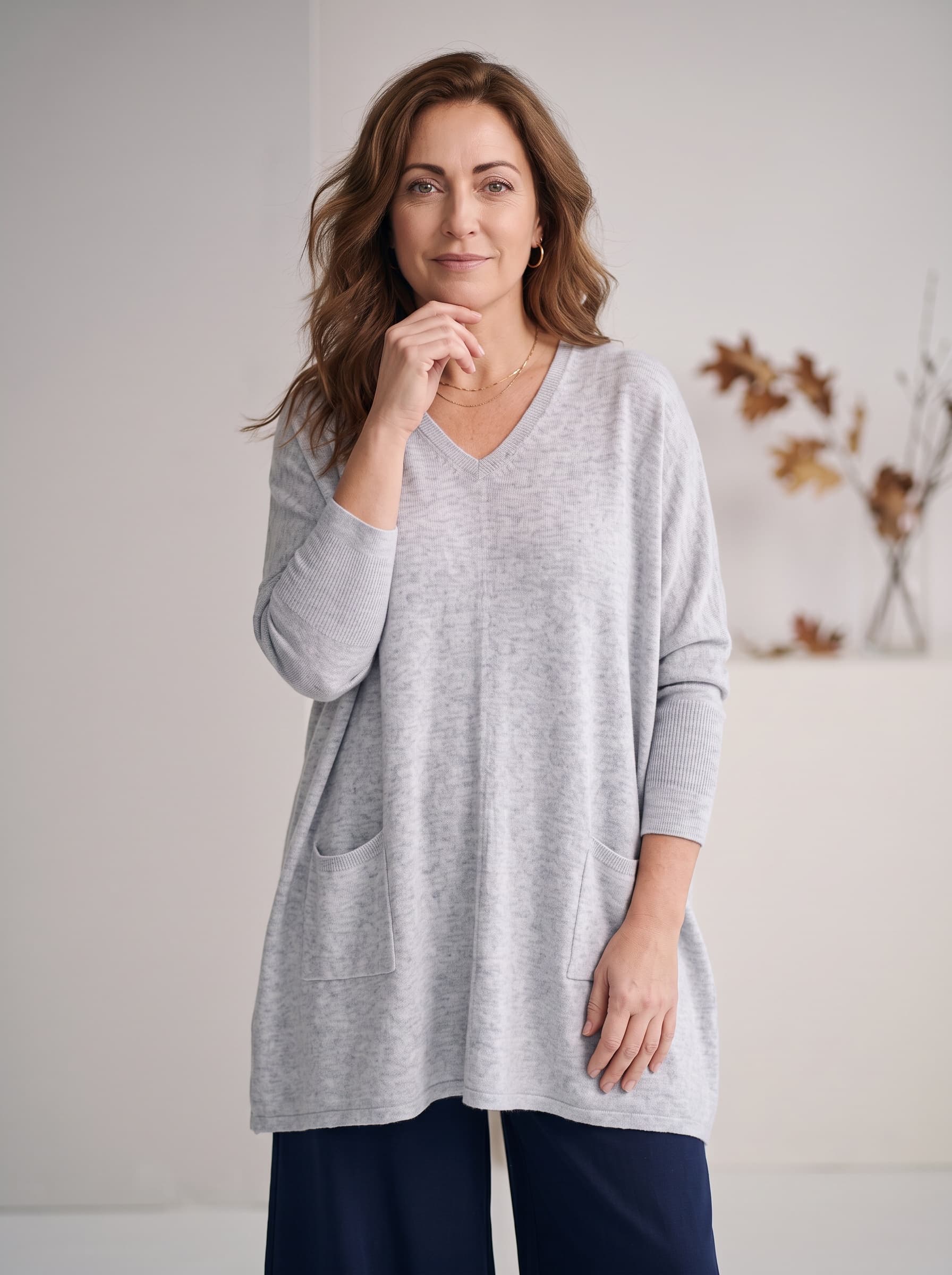 Maglia Over Grigio — immagine 1