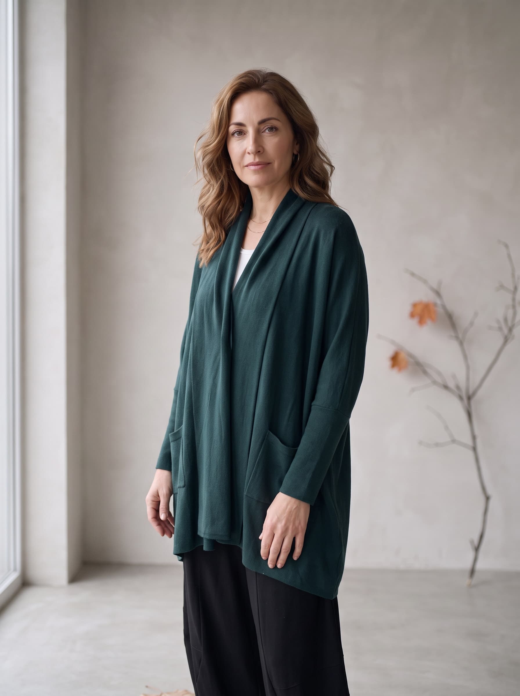 Cardigan Maglia Verde — immagine 1