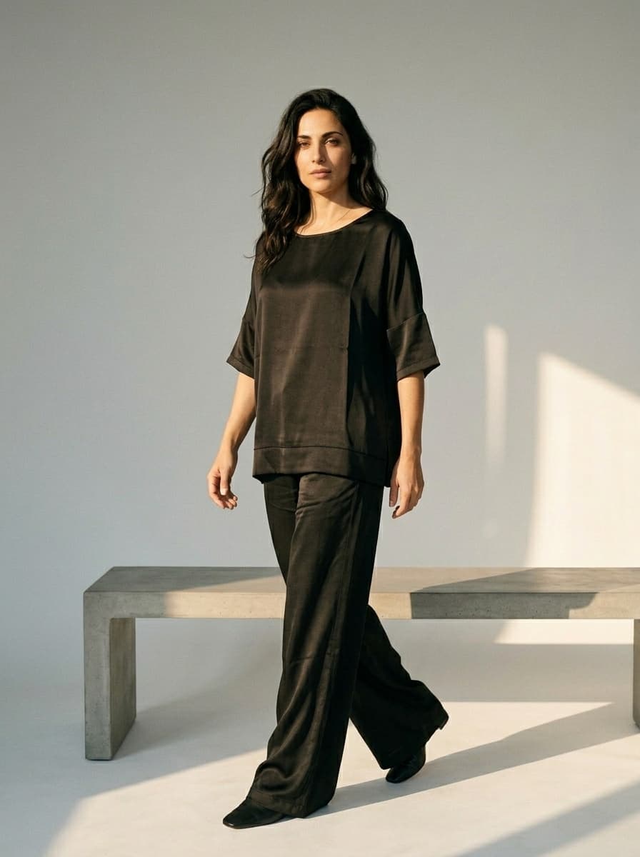 Casacca Oversize in Viscosa — immagine 3
