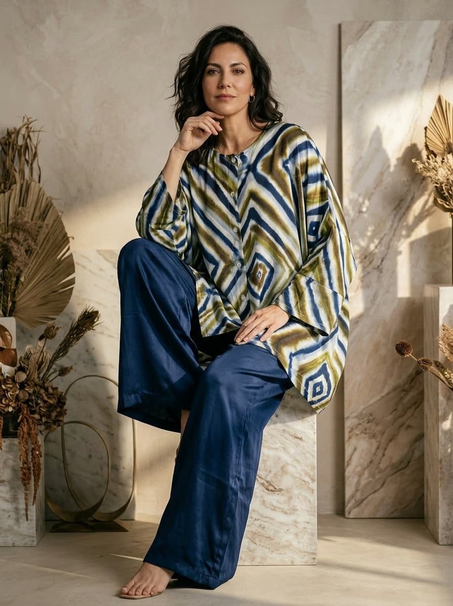 Camicia Oversize in Viscosa — immagine 4