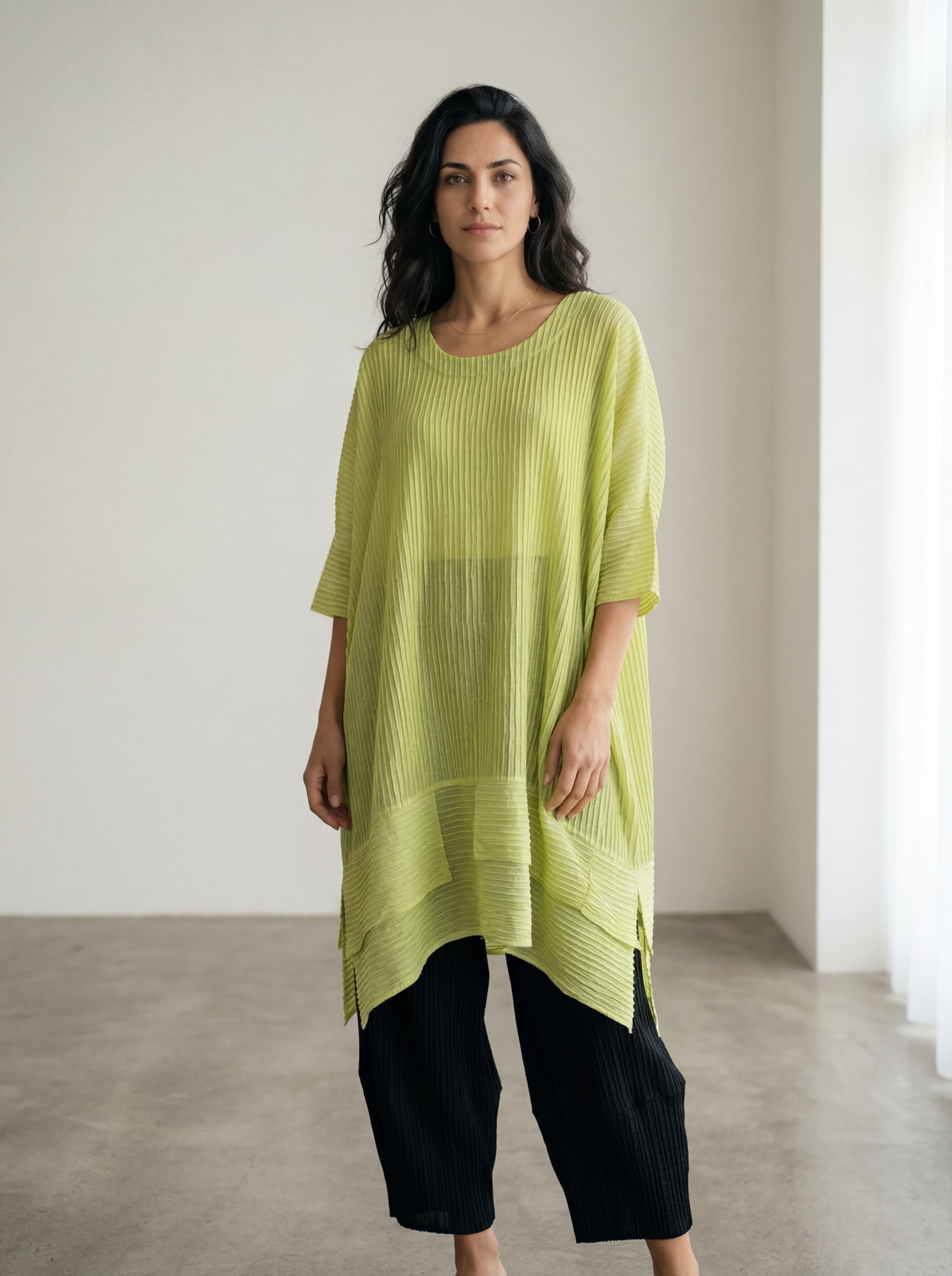Abito Onesize in Viscosa Plisse — immagine 1