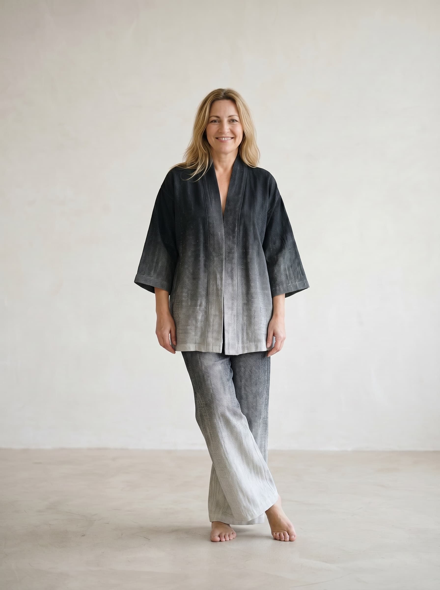 Kimono Corto in Lino — immagine 4