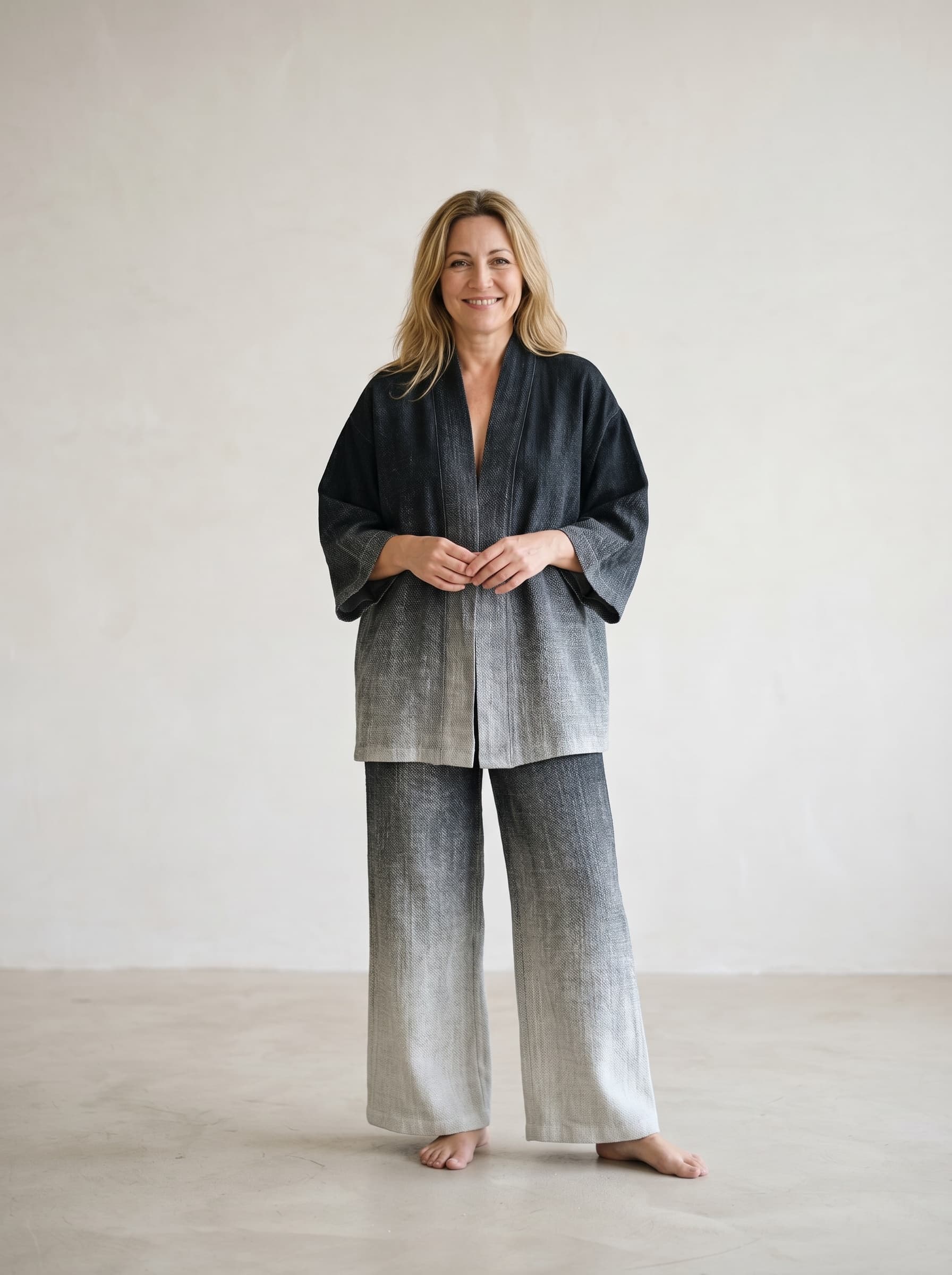 Kimono Corto in Lino — immagine 3
