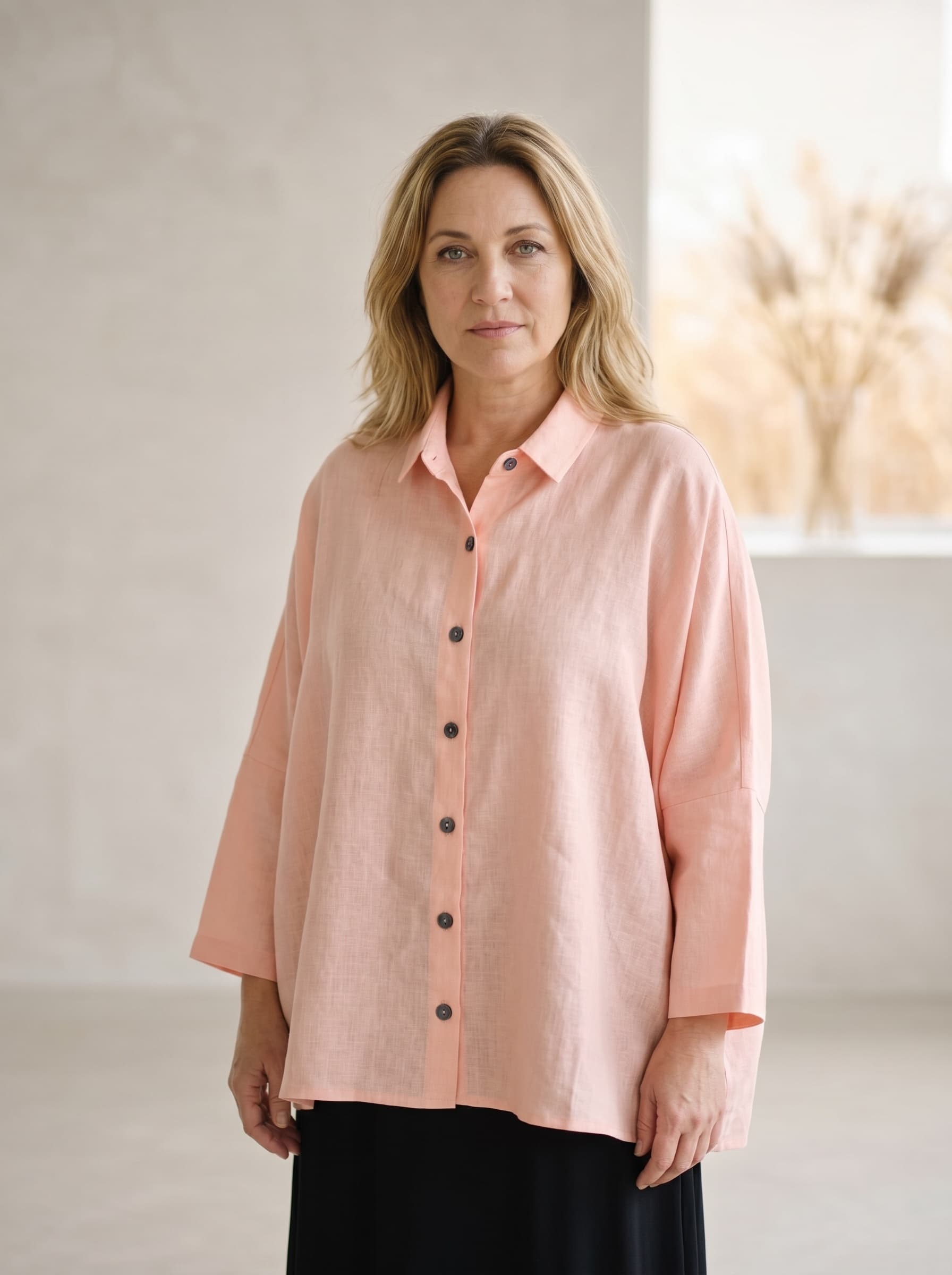 Camicia in Lino Pesca — immagine 1