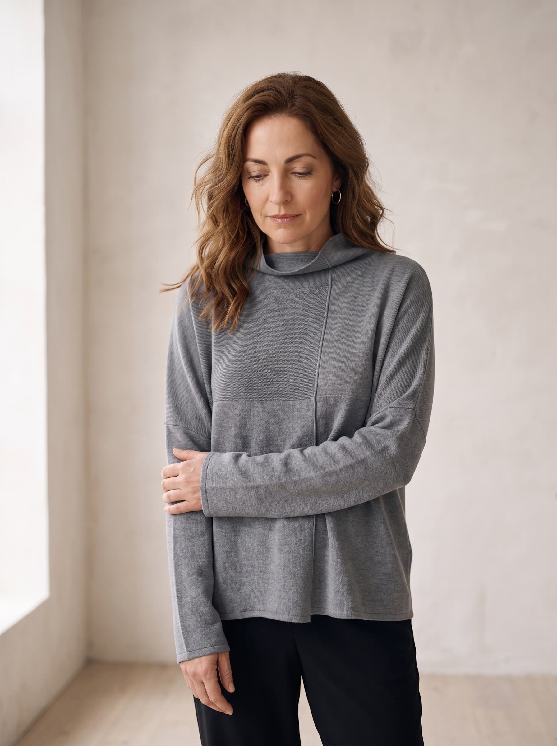 Maglia Over Grigio — immagine 1