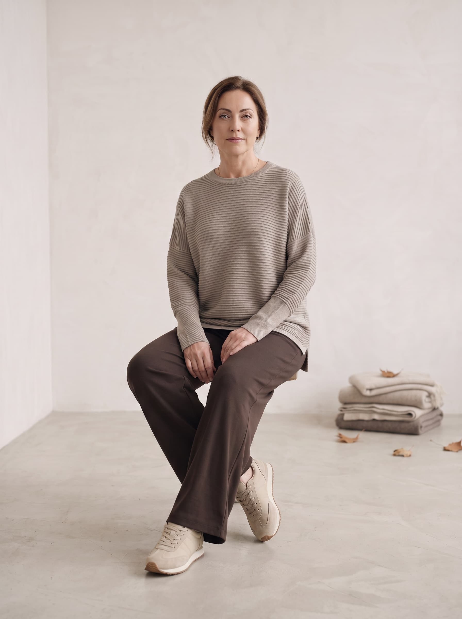 Maglione Costine Orizzontali — immagine 2