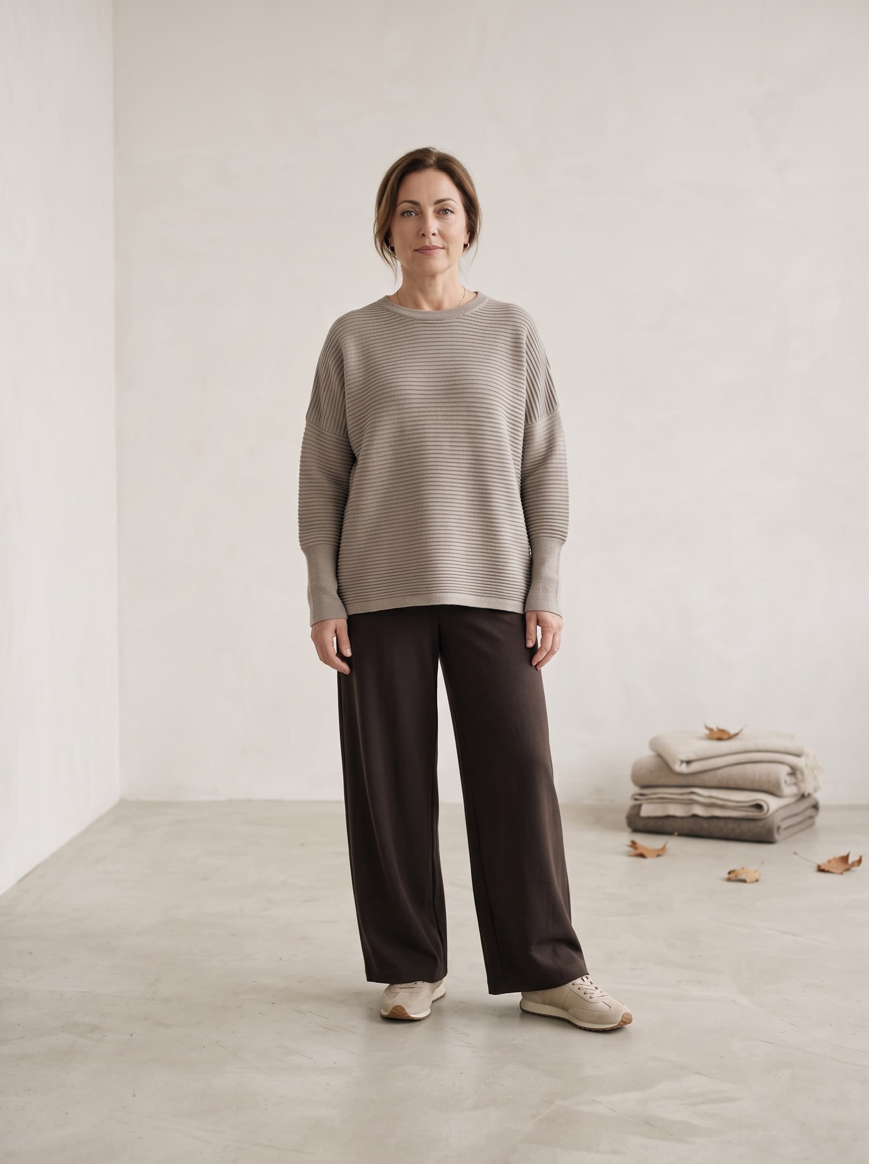 Maglione Costine Orizzontali — immagine 3