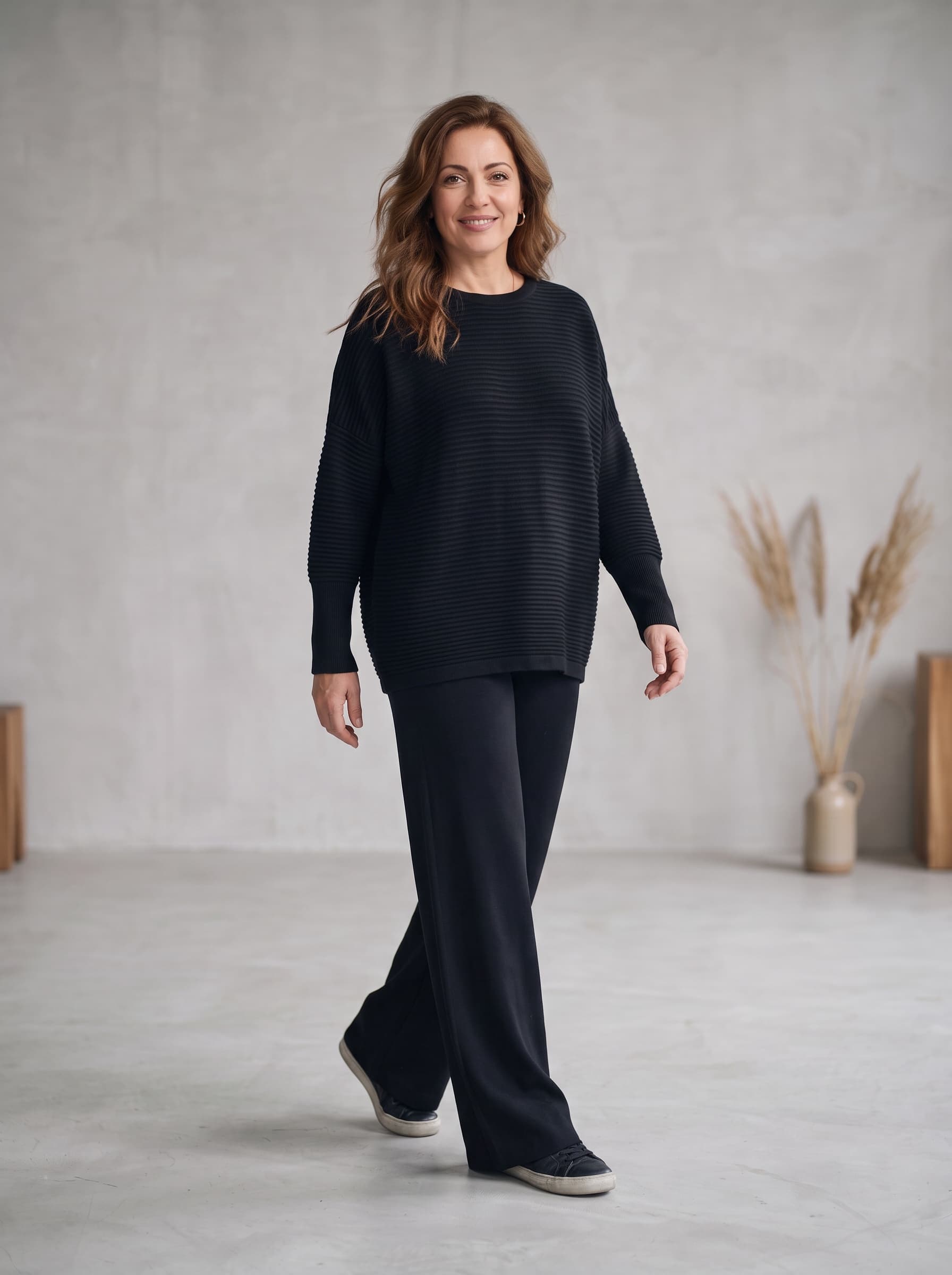 Maglione Costine Orizzontali — immagine 3