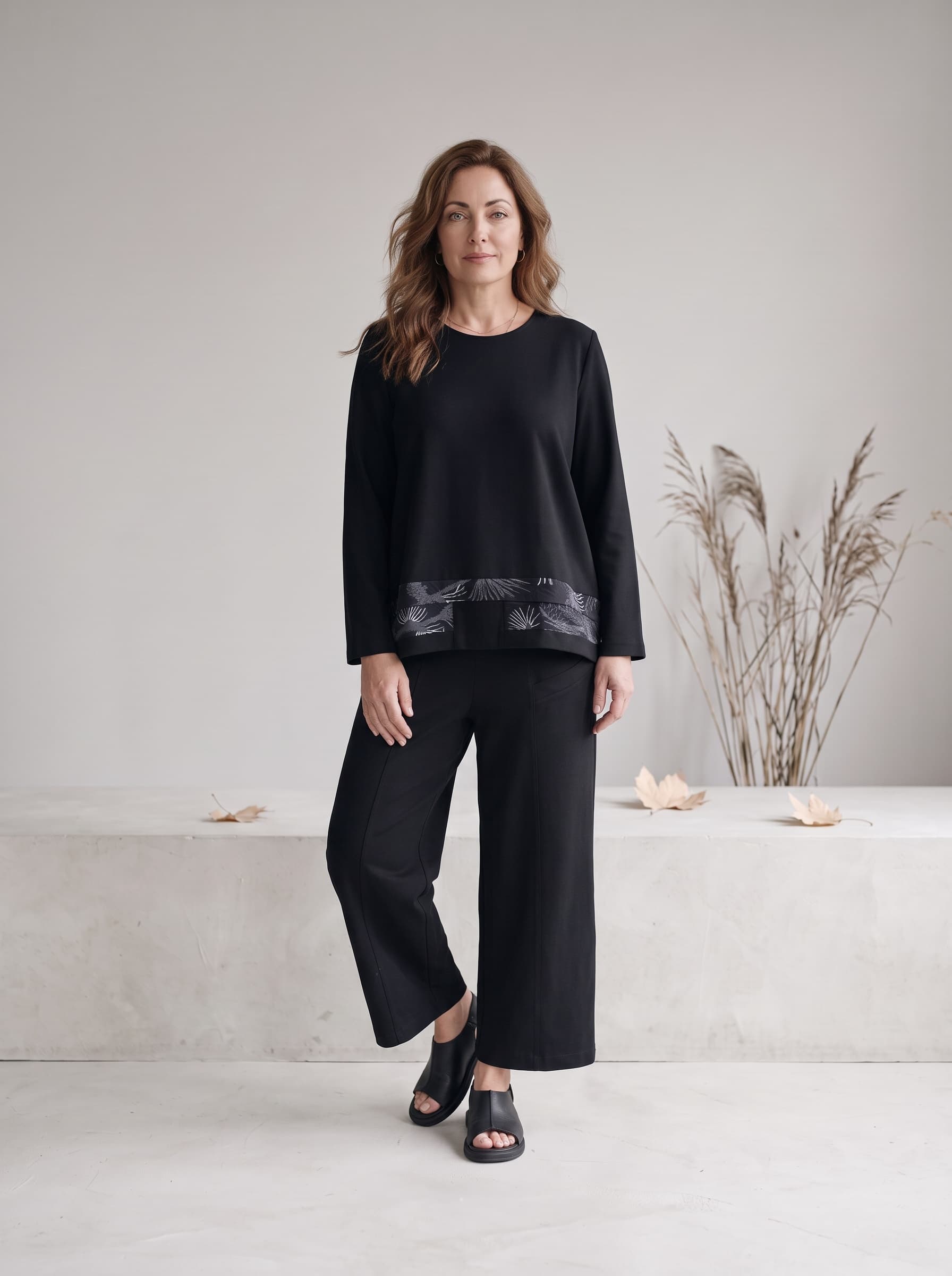 Casacca Punto Milano con inserti — immagine 2