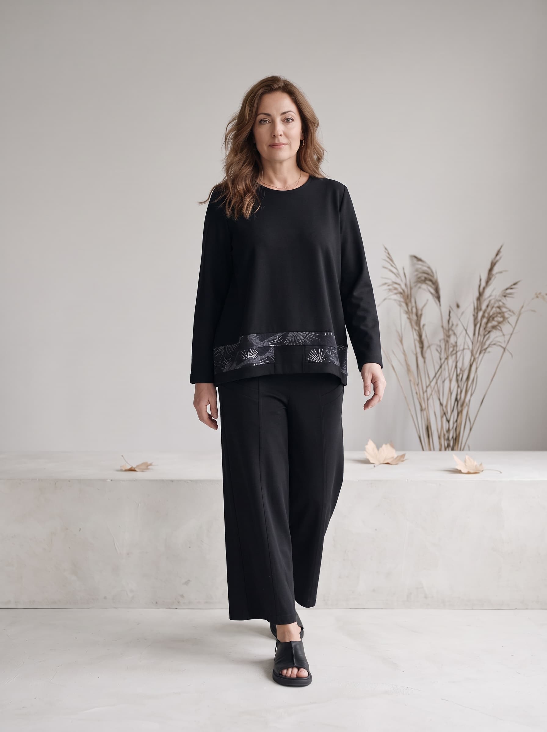 Casacca Punto Milano con inserti — immagine 3