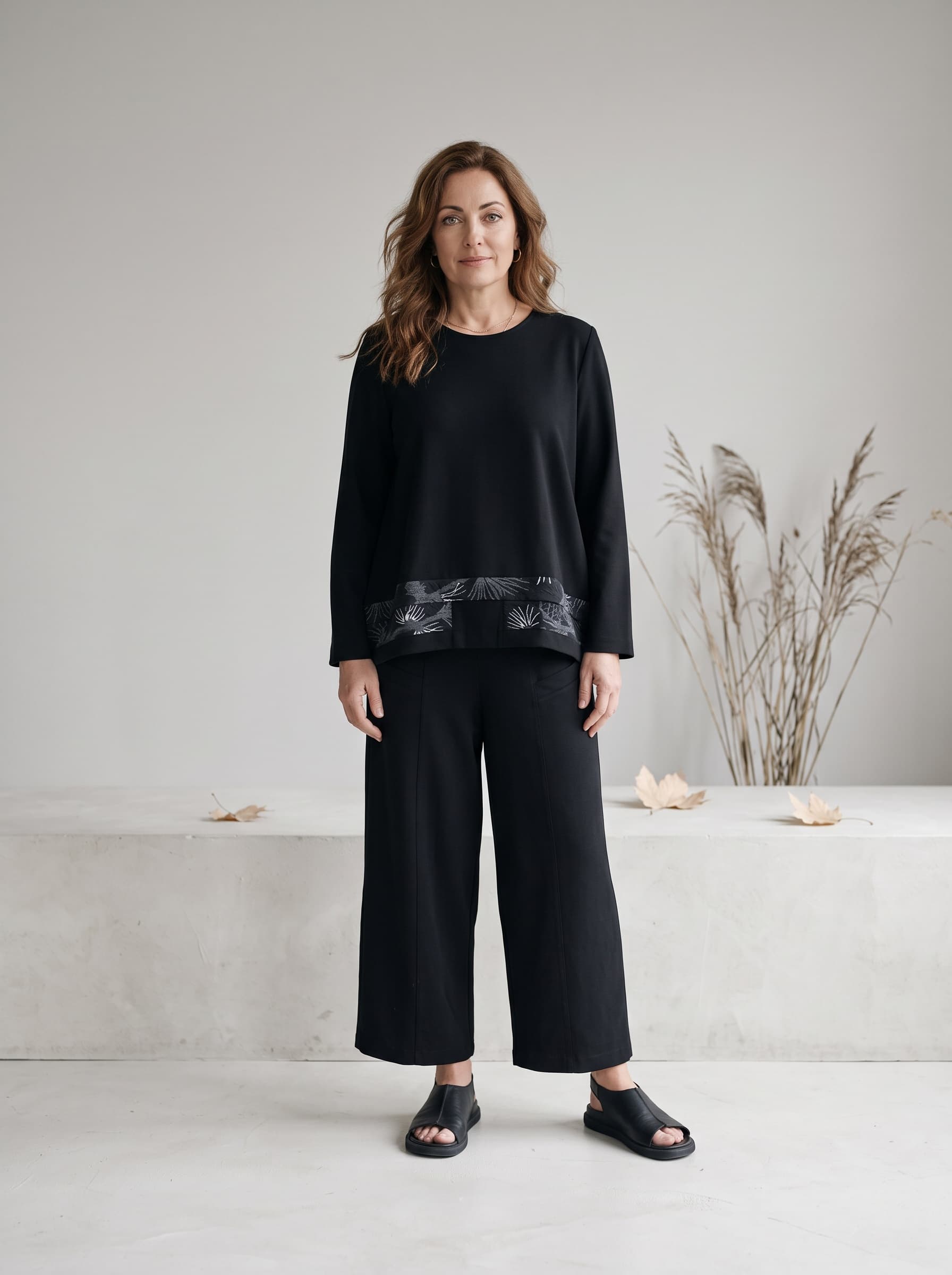 Casacca Punto Milano con inserti — immagine 4