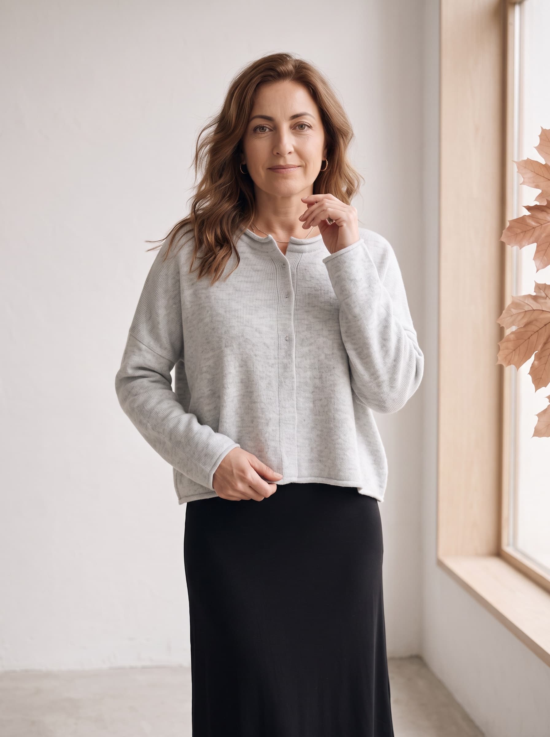 Cardigan Grigio — immagine 1