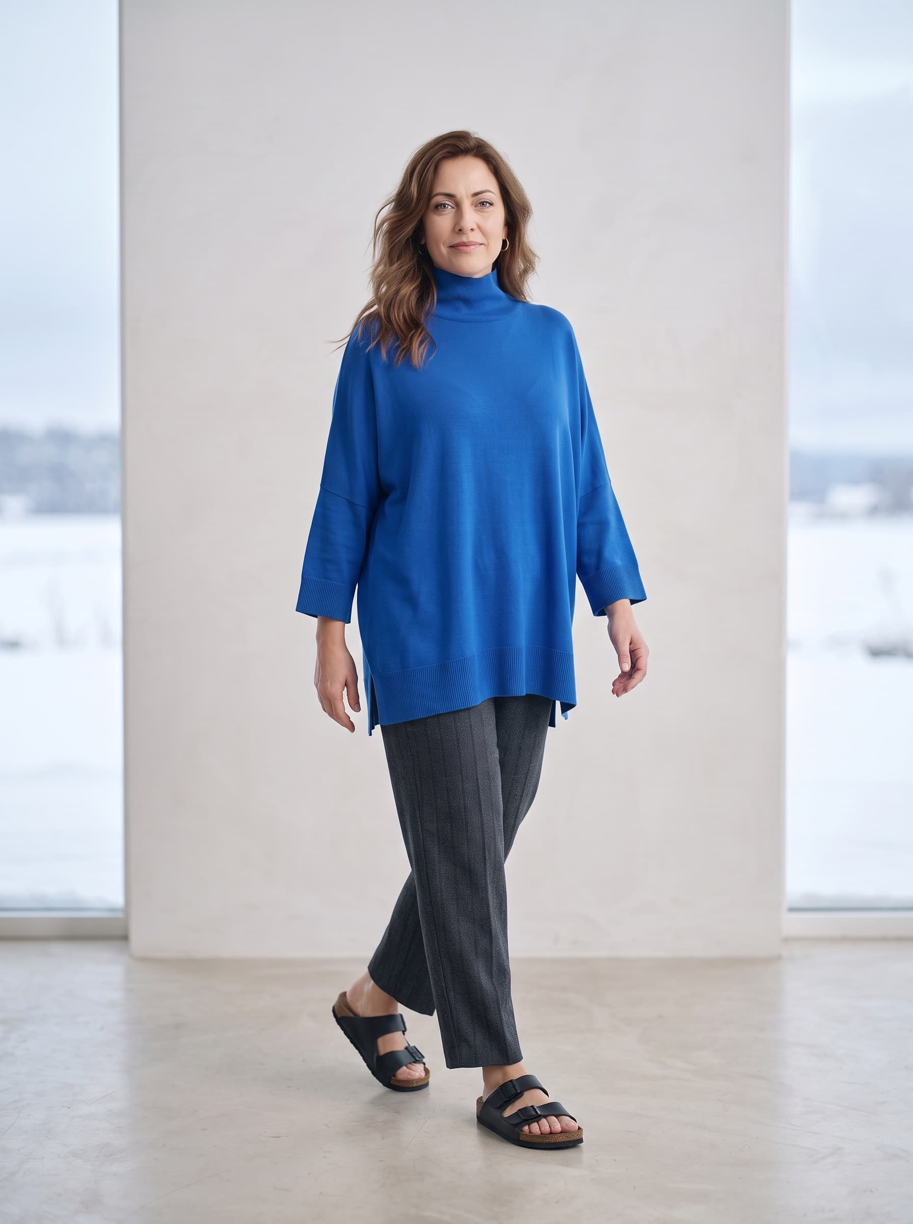 Maglia Over Blu — immagine 4