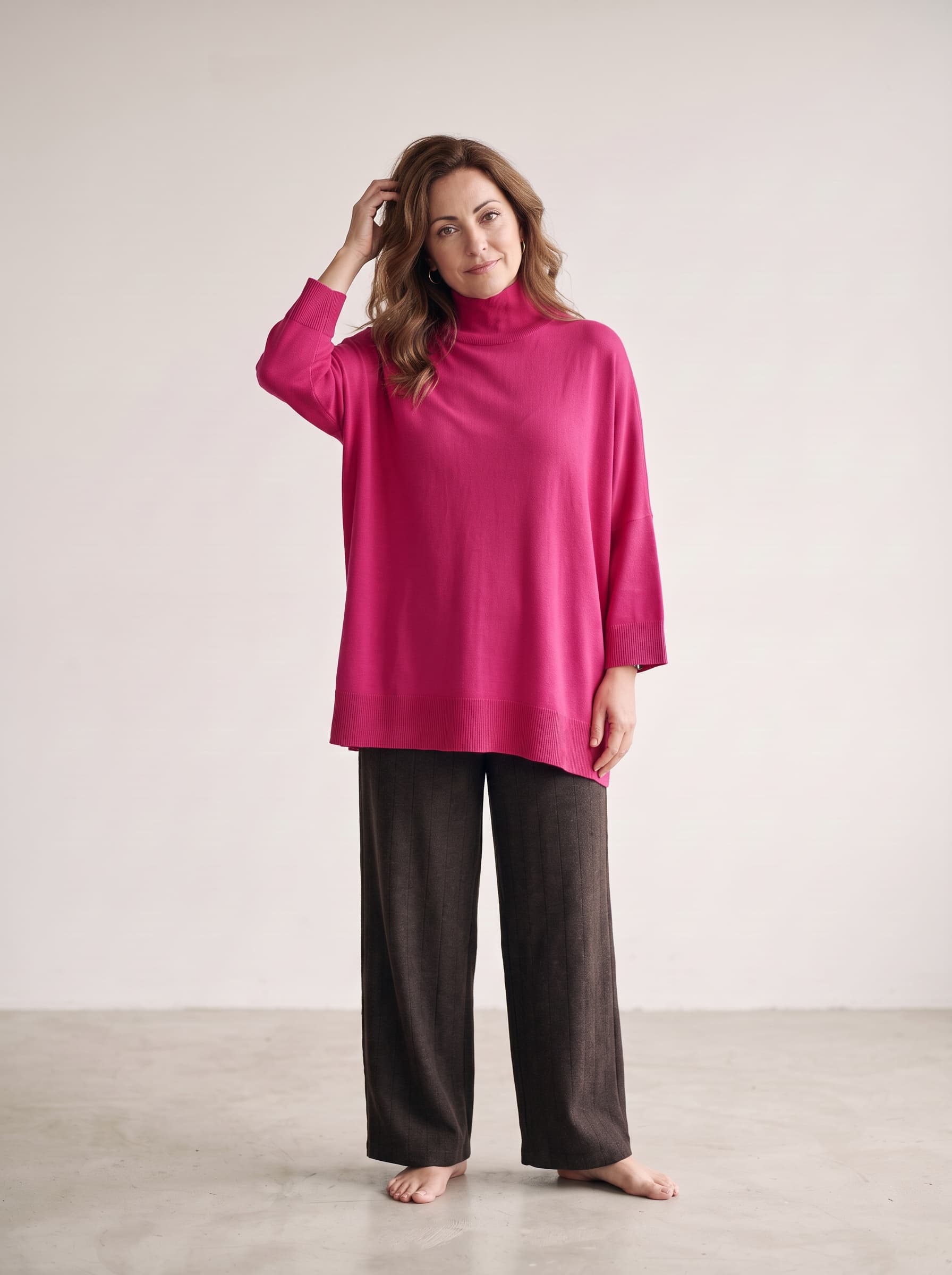 Maglia Over Fucsia — immagine 2