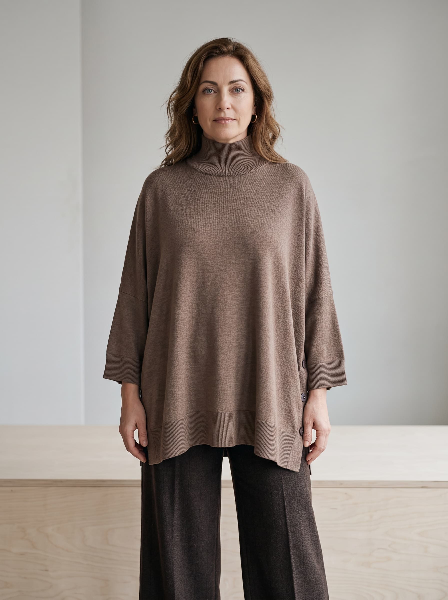 Maglia Over Marrone — immagine 1